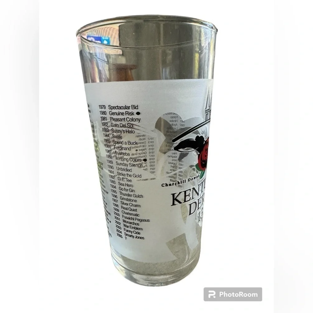 Kentucky Derby 131 2005 souvenir glass collectible horse racing Churchill Downs